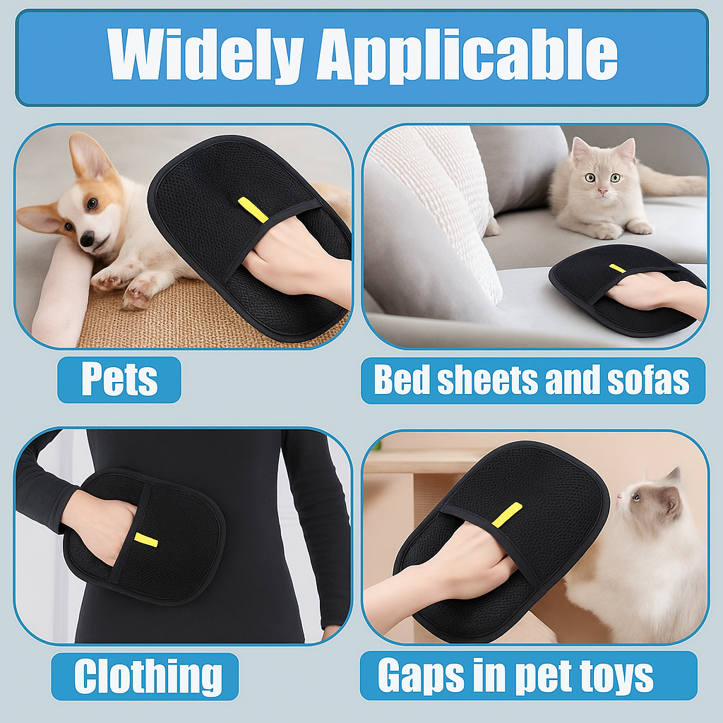 FurryGone™ – Pet Hair Remover Glove