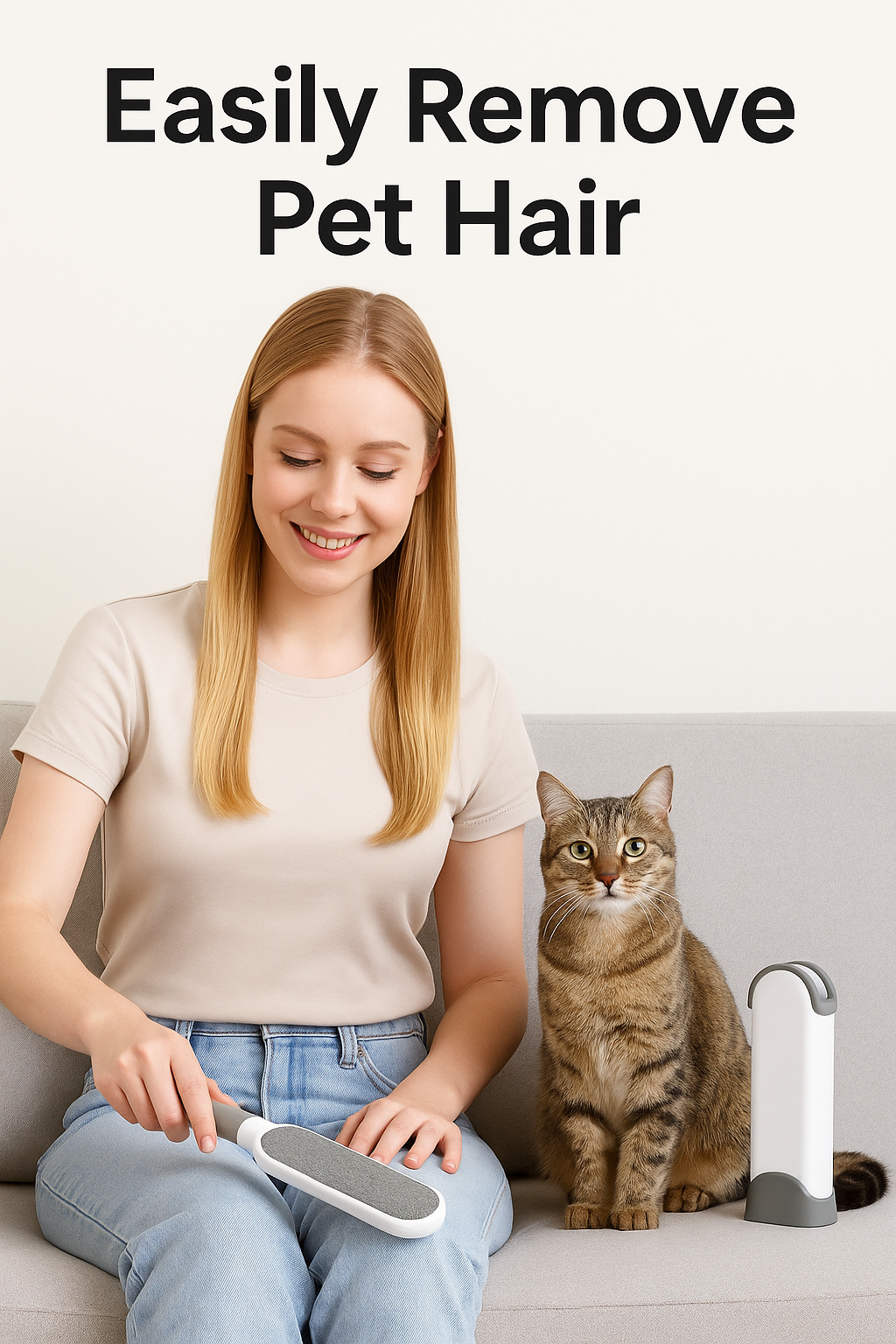 FurryMood™ – Pet Hair Brush